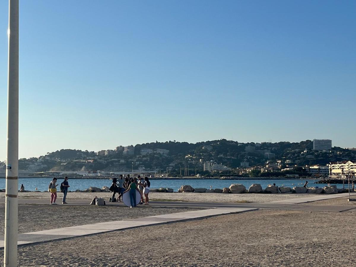 Sun Escape, Appart Renove Climatise 3 Pieces 4-6 Pers, 350M De La Plage 马赛 外观 照片