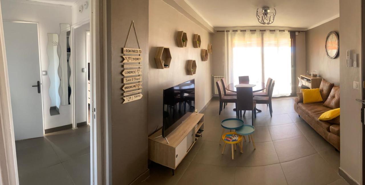 Sun Escape, Appart Renove Climatise 3 Pieces 4-6 Pers, 350M De La Plage 马赛 外观 照片